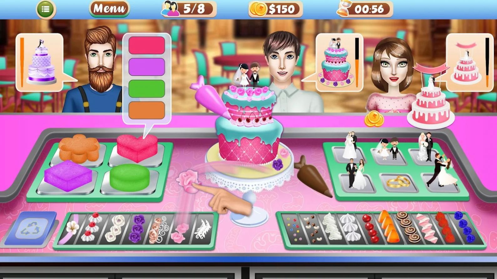 ʦֻϷİ棨edding Party Cake Factory v1.0.4ͼ2