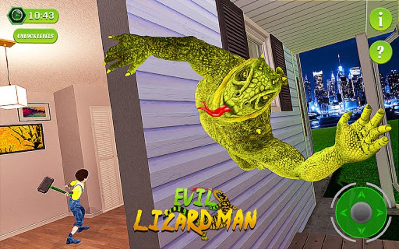 µ3DϷ׿(Real Scary Lizard Man 3D) v1.8ͼ1