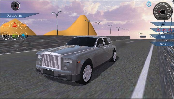˹˹ʻϷֻ(Rolls Royce Car Drive Game)ͼƬ1