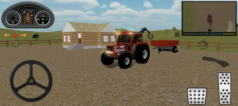 ɭֹģϷ°2022(Tractor Forest Works Simulator)ͼƬ1