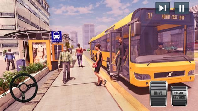 ʿʻռģ3DϷֻ(Coach Bus Driving Ultimate Simulator- Bus Games 3D) v1.0ͼ1