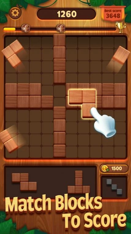 ľϷ׿(Wood Block Puzzle - Block Game)ͼƬ1