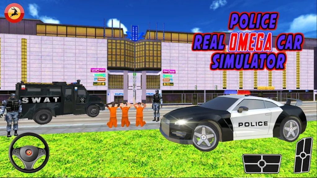 ľģϷ׿İ(Real Police Car Simulator) v0.1ͼ1