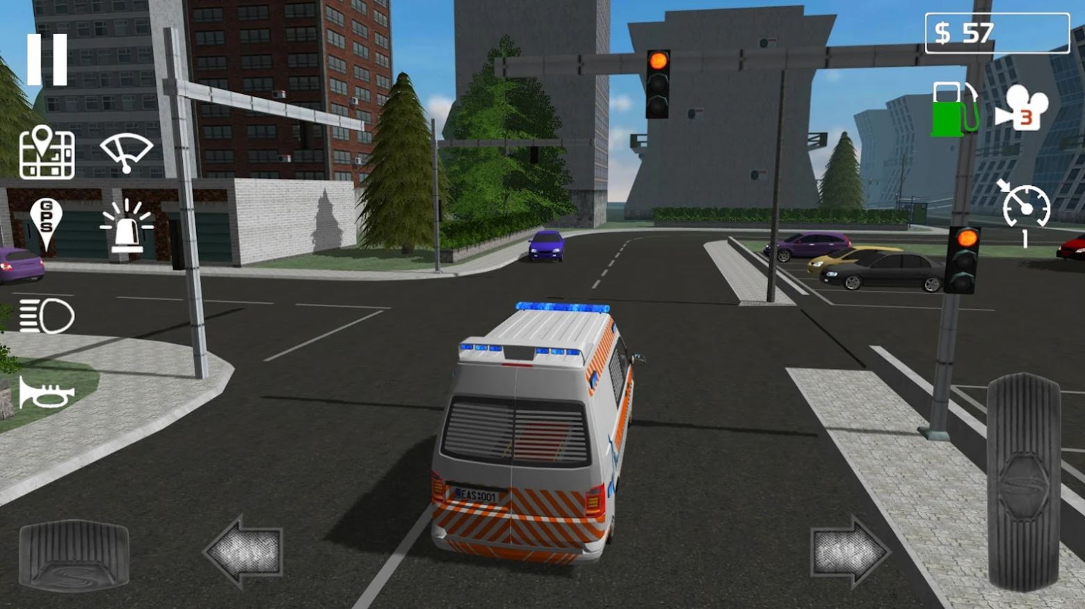 ȾȻģϷ°汾2022(Emergency Ambulance Simulator) v1.2.1ͼ1