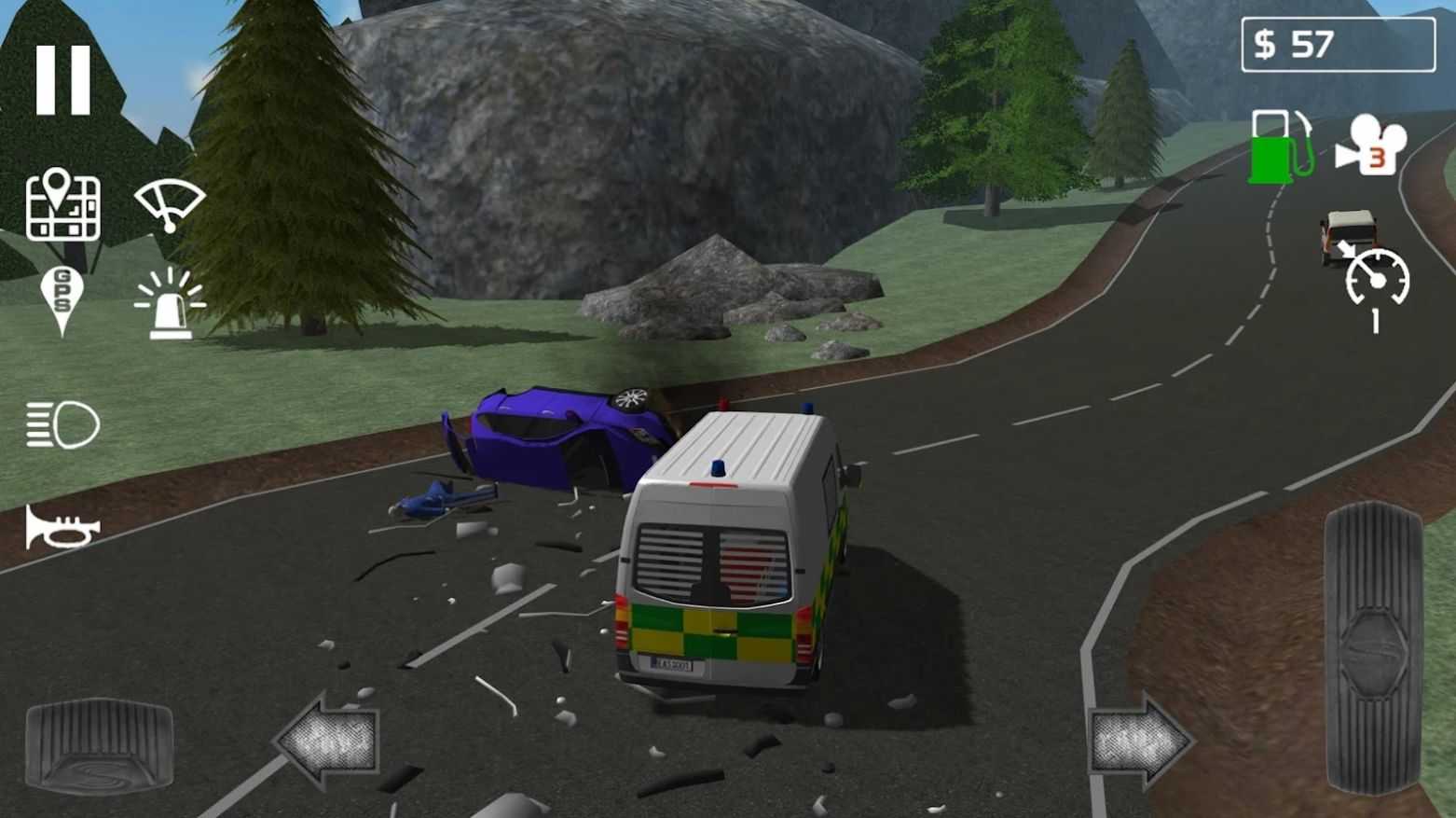 ȾȻģϷ°汾2022(Emergency Ambulance Simulator) v1.2.1ͼ3