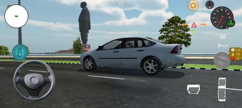 ʵӡģ3dϷ°棨Real Indian Cars Simulator 3D v9.0.1ͼ1
