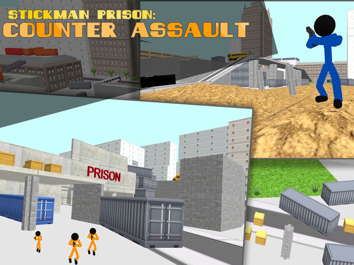 ӢϷٷ棨Stickman Prison: Counter AssaultͼƬ1