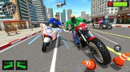 Ħг׷Ϸİ棨Police Moto Bike Chase v4.0.10ͼ1