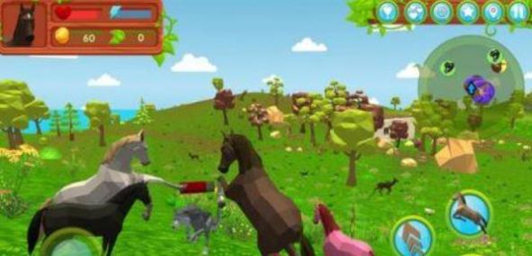 嶯ģ3DϷ׿棨Horse Family Animal Simulator 3D v1.052ͼ2