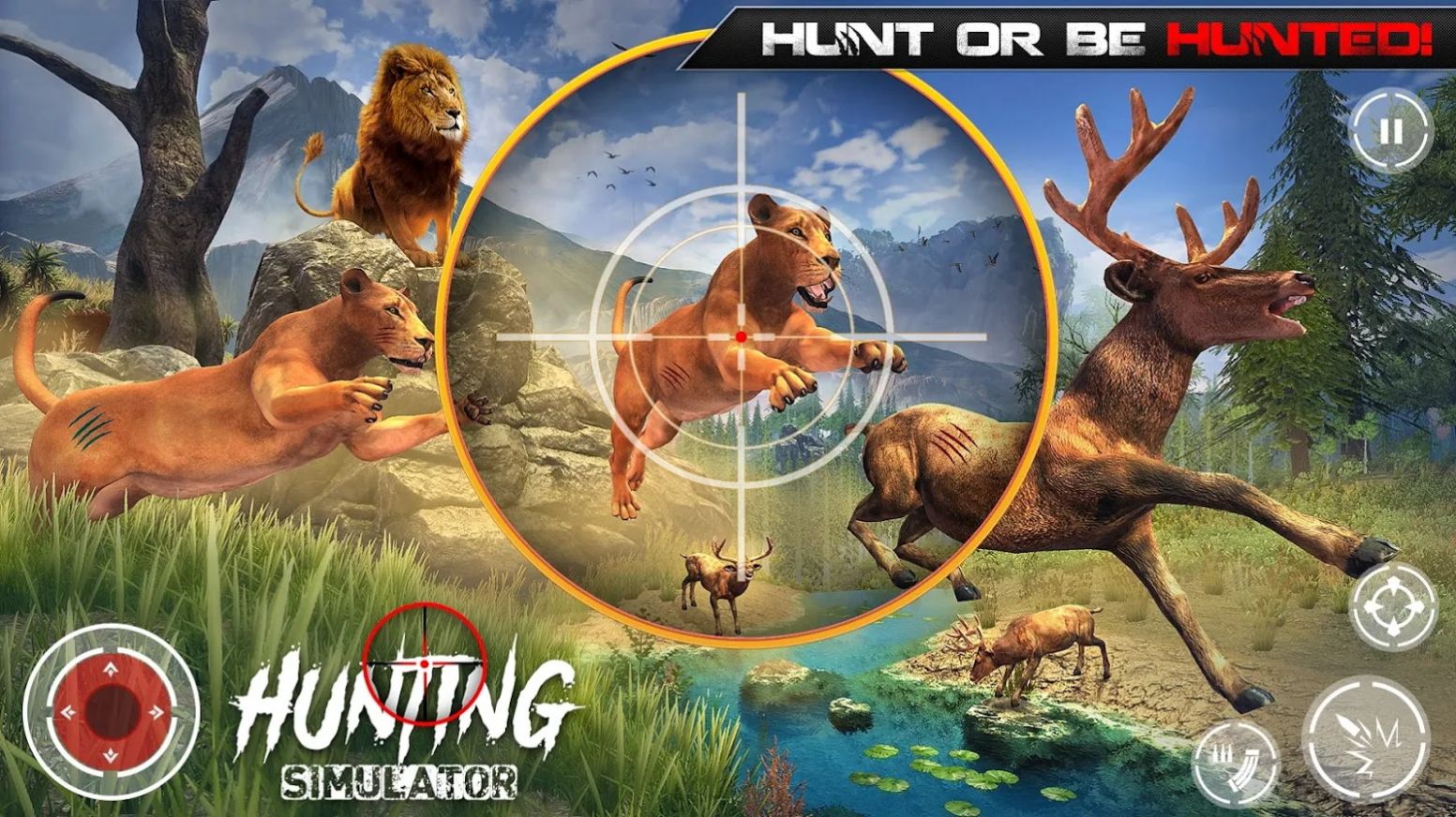 ٪޼ͿԾѻϷ°棨Wild Animal Hunting v1.32ͼ3