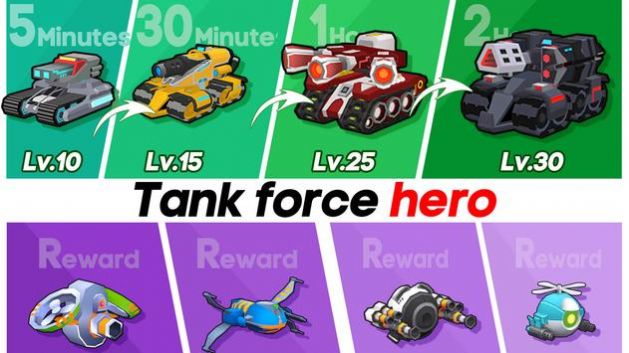 ̹˲ӢϷ׿棨Tank Force Hero v1.3ͼ1