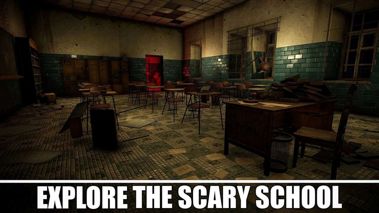 µֹѧУϷٷİ棨Scary Haunted School Escape 3DͼƬ1