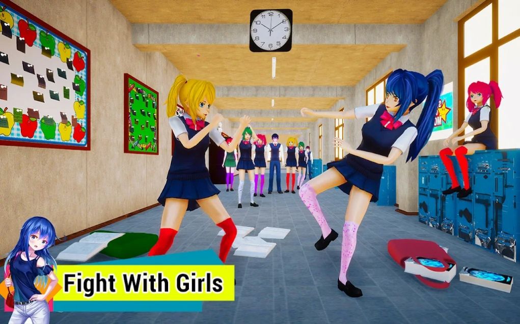 ŮӸϷ׿棨Anime Girl High School Games v1.0.3ͼ3