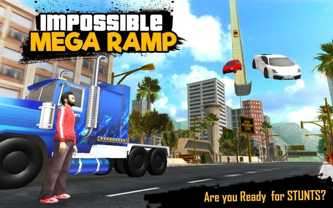µؼϷٷ棨Impossible Mega Ramp 3DͼƬ1