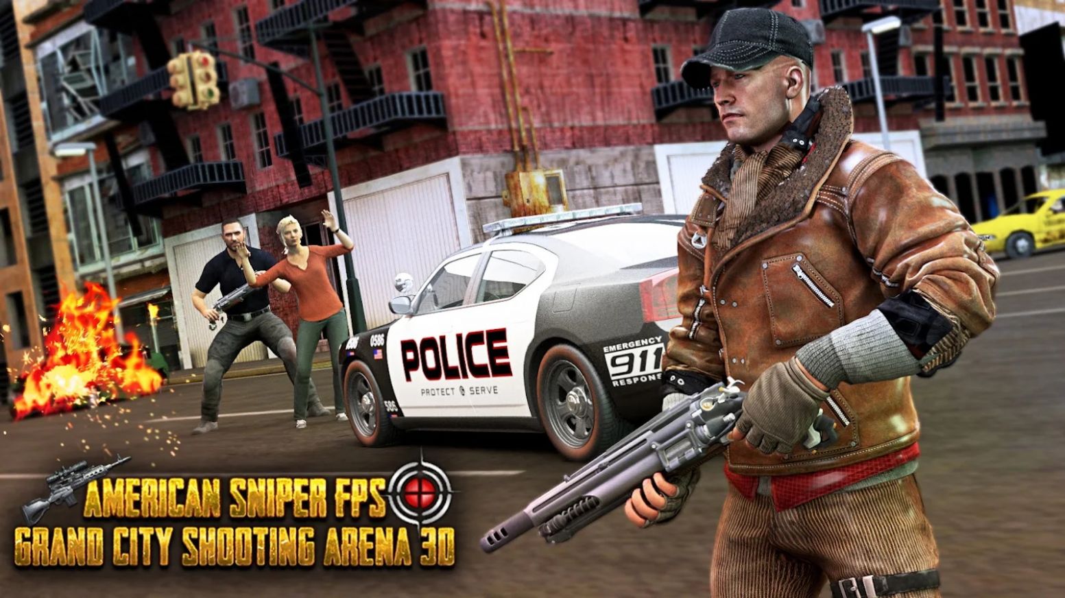 ѻ3dϷ׿棨Sniper 3D FPS Shooting Games v1.49ͼ1