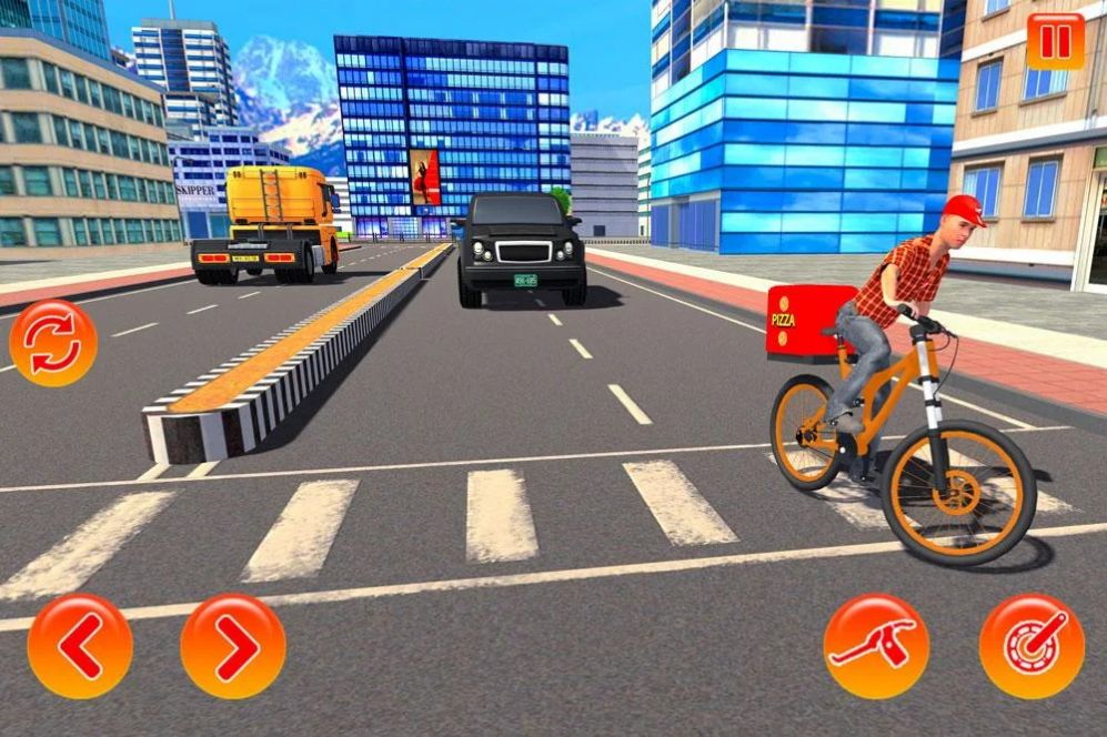 ԱģϷٷ棨BMX Bicycle Pizza Delivery Boy 2019 v2.0.2ͼ1