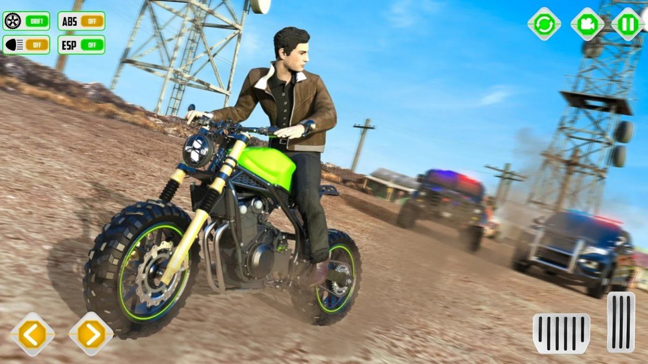 ɽģĦг3DϷ׿(Xtreme Motorcycle Simulator 3D) v1.1ͼ1