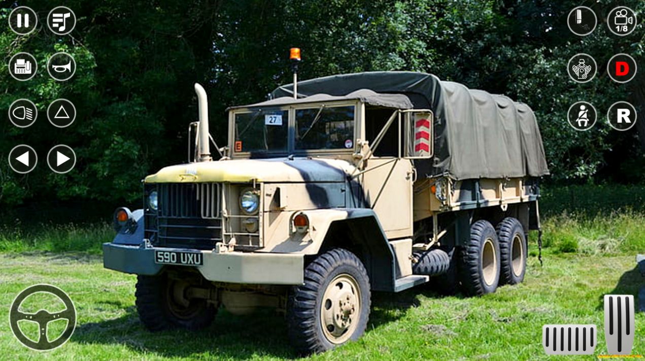 ԽҰ˾Ϸ׿棨Army Truck Simulator v0.1ͼ3