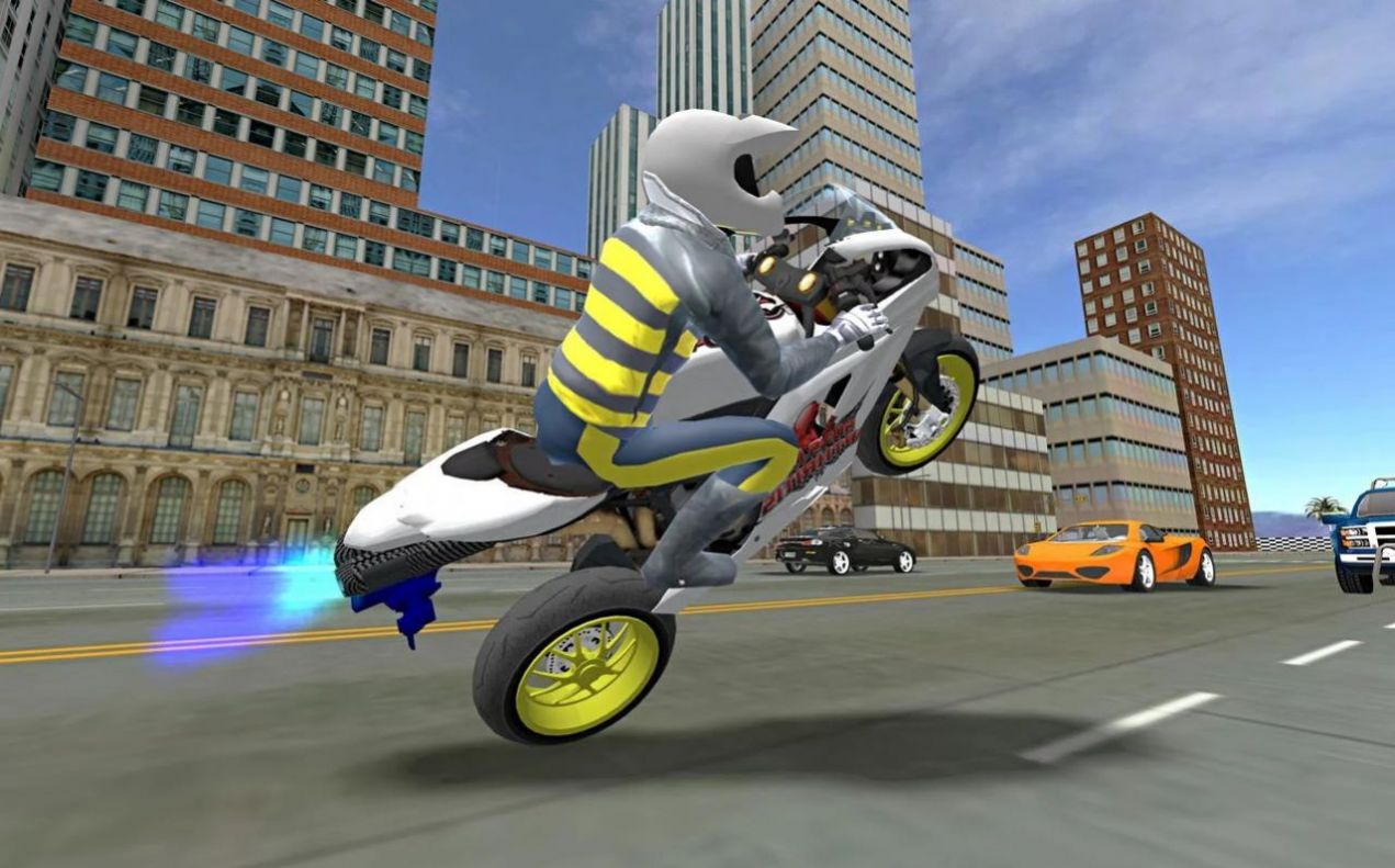 ĦпҰɳ3DϷֻ°棨Sports bike simulator Drift 3D v2.3ͼ3
