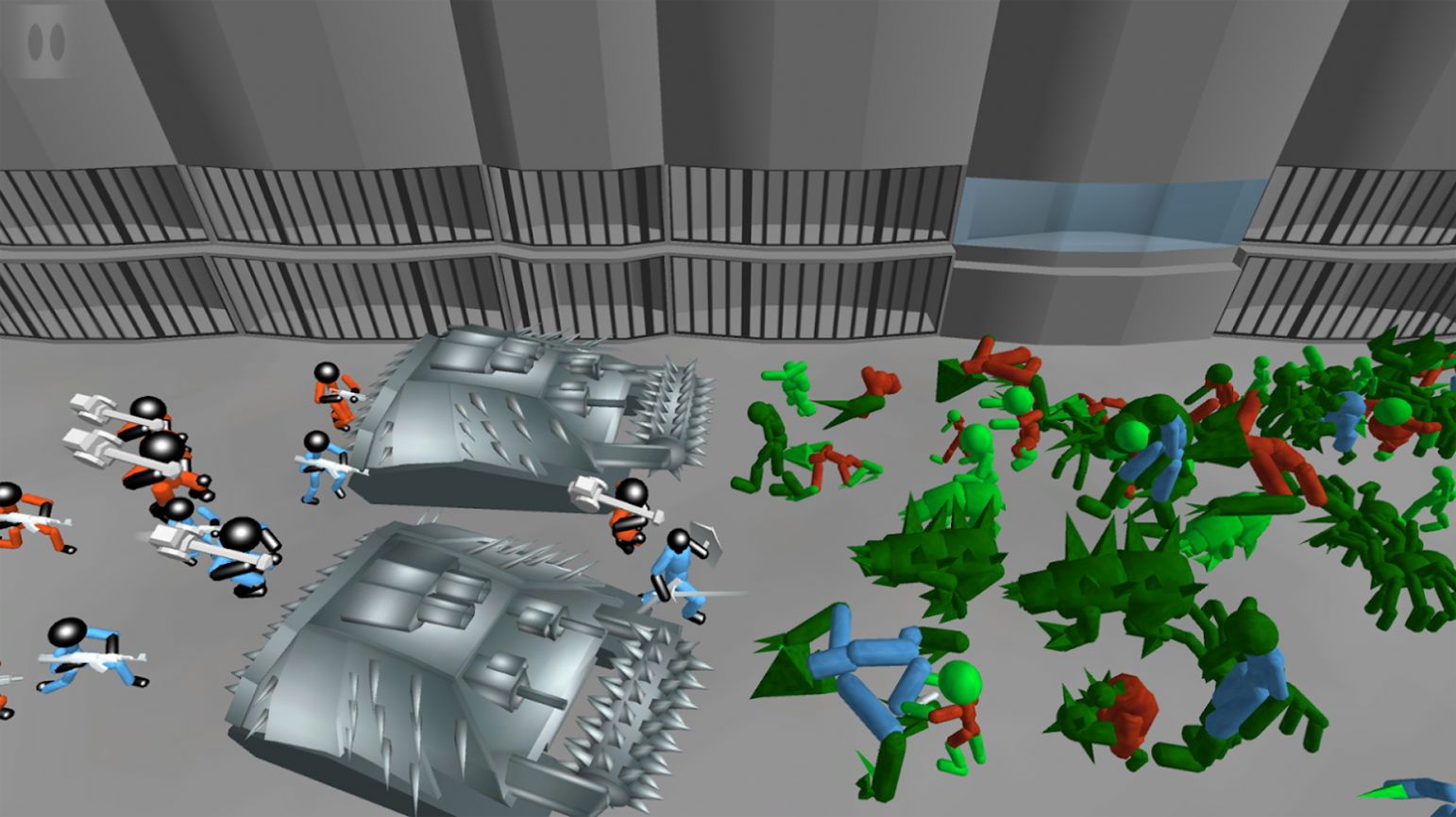 ѽʬϷ׿棨Stickman Prison Battle Simulator Zombies v1.10ͼ4