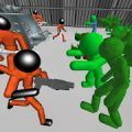 ѽʬϷ׿棨Stickman Prison Battle Simulator Zombies v1.10
