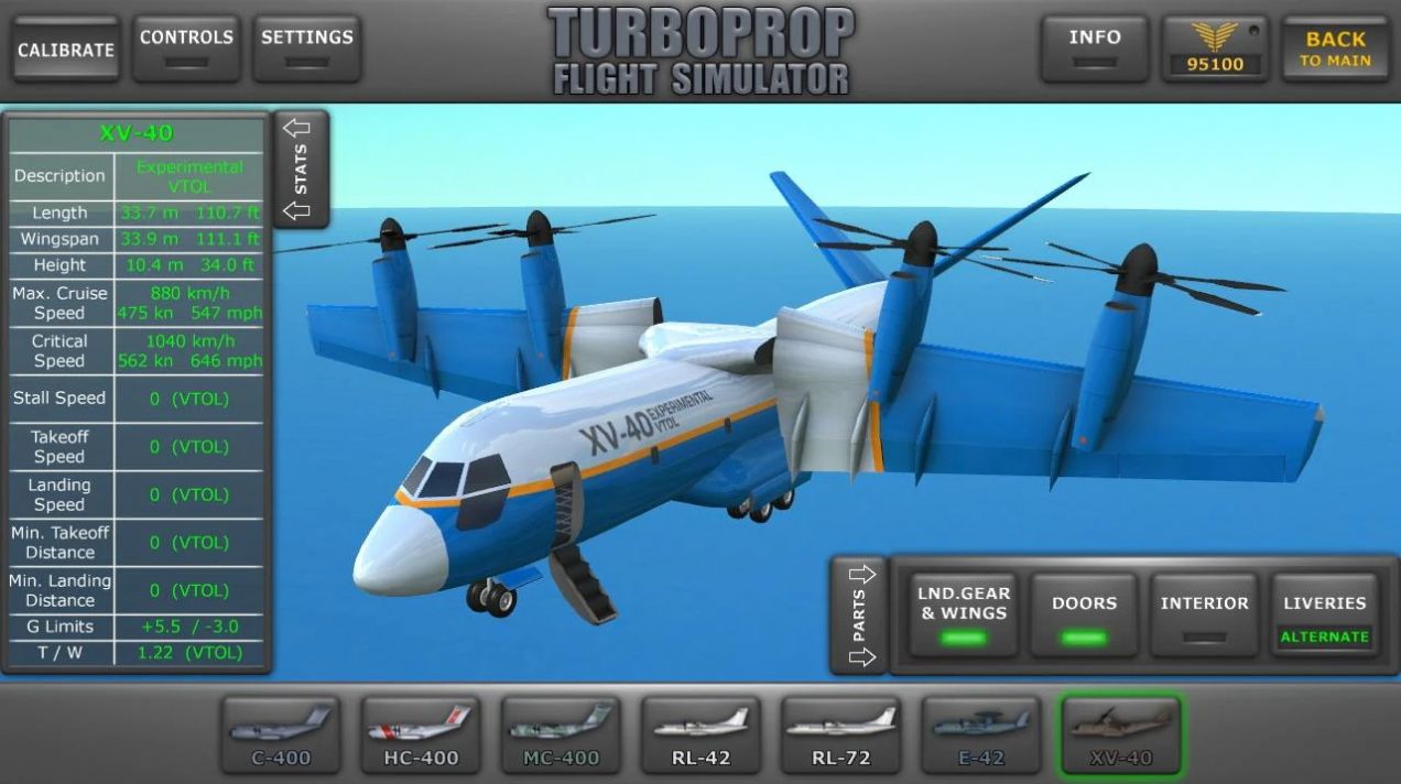 ʻɻ3dģϷ׿棨Turboprop Flight Simulator v1.28.1ͼ1