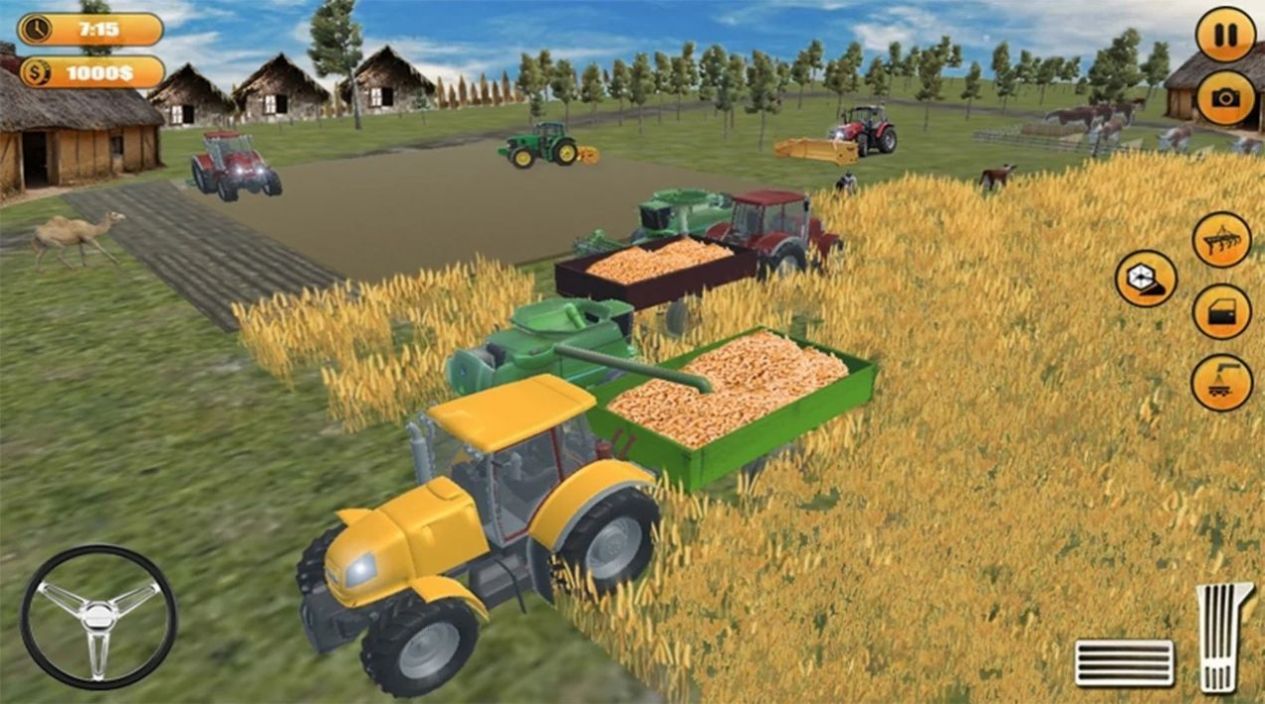 ũҵģϷ2022ֻ棨Real Tractor Farming Sim v1.09ͼ1
