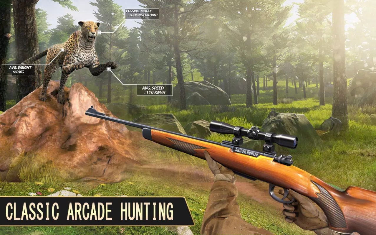 ¹ѻϷ׿°棨Deer Hunting New Sniper HunterͼƬ1