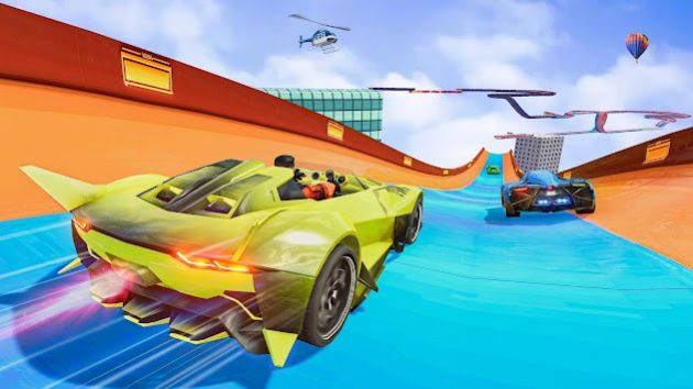 ؼԾϷֻ棨Stunt Car Race Games Car Jump v1.0ͼ1