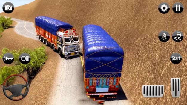 ӡȿԽҰģϷ2022ֻ棨Indian Truck Offroad Simulator v2ͼ2