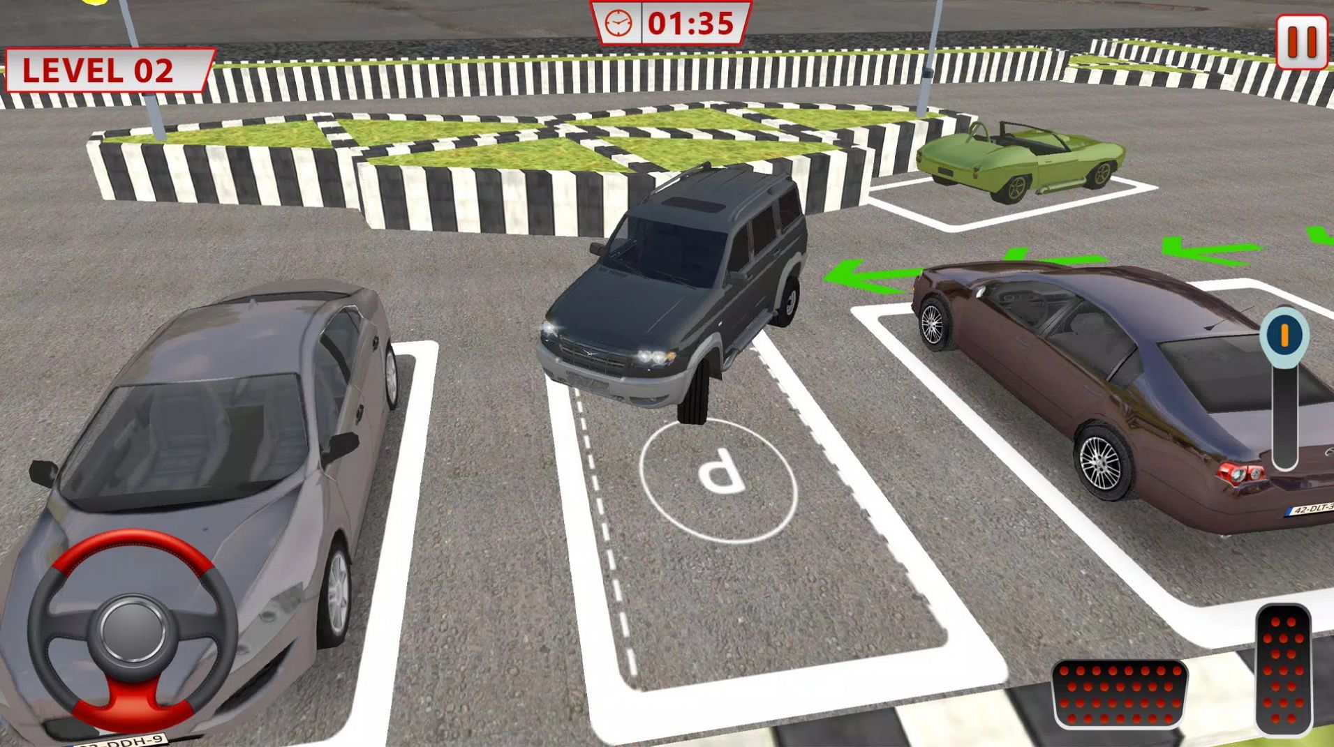 suvͣʦϷֻ棨Suv Car Parking 3D v1.0.18ͼ2
