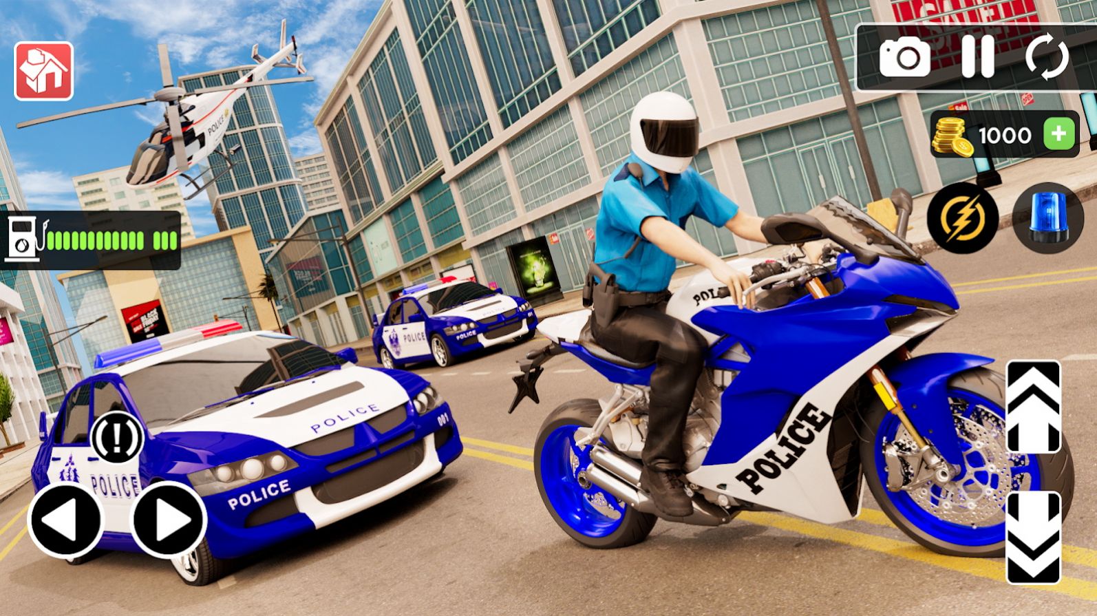 ʻĦгϷֻİ棨Police MotorBike Race Simulator 3D v1.1ͼ2