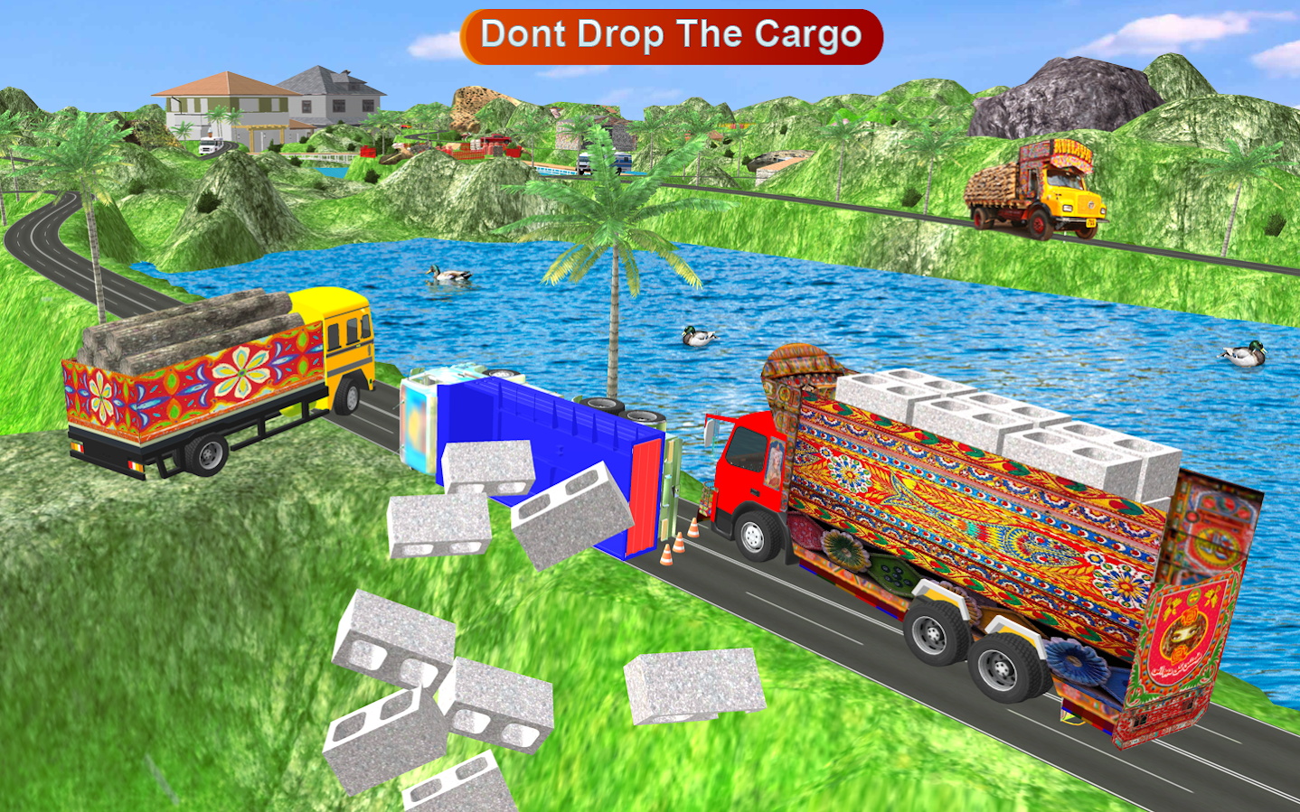 ӡȿ˾ʻģϷٷֻ棨Indian Cargo Truck Driver : Truck Games v1.4ͼ3